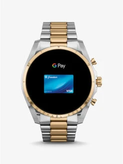 Gen 6 Bradshaw Two-Tone Smartwatch -Michael Michael Kors Shop MKT5134V 0991 6