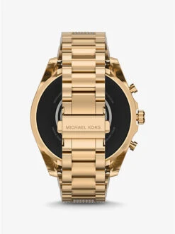 Gen 6 Bradshaw Pavé Gold-Tone Smartwatch -Michael Michael Kors Shop MKT5136V 0710 3