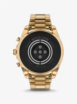 Gen 6 Bradshaw Pavé Gold-Tone Smartwatch -Michael Michael Kors Shop MKT5136V 0710 4