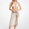 Logo Chiffon Pareo -Michael Michael Kors Shop MM7W775 0110 1