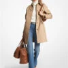 Cotton Belted Trench Coat -Michael Michael Kors Shop MS320ARDTY 0250 1