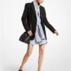 Stretch Wool Boyfriend Blazer -Michael Michael Kors Shop MU1100C2R4 0001 1